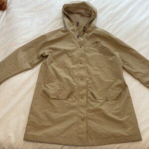 The North face raincoat